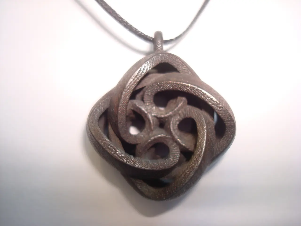 Interlocking Celtic Necklace Pendant — modelo 3D