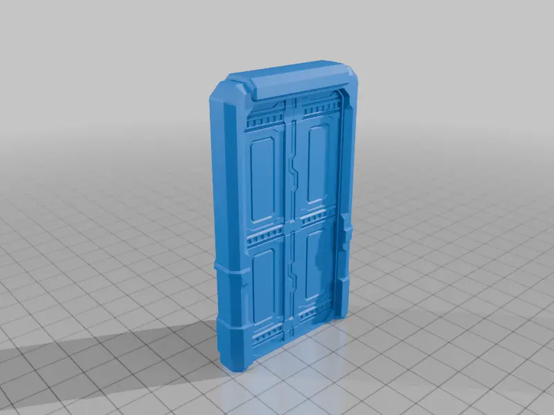 airlock doors — modelo 3D