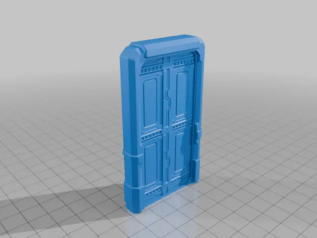 airlock doors — modelo 3D