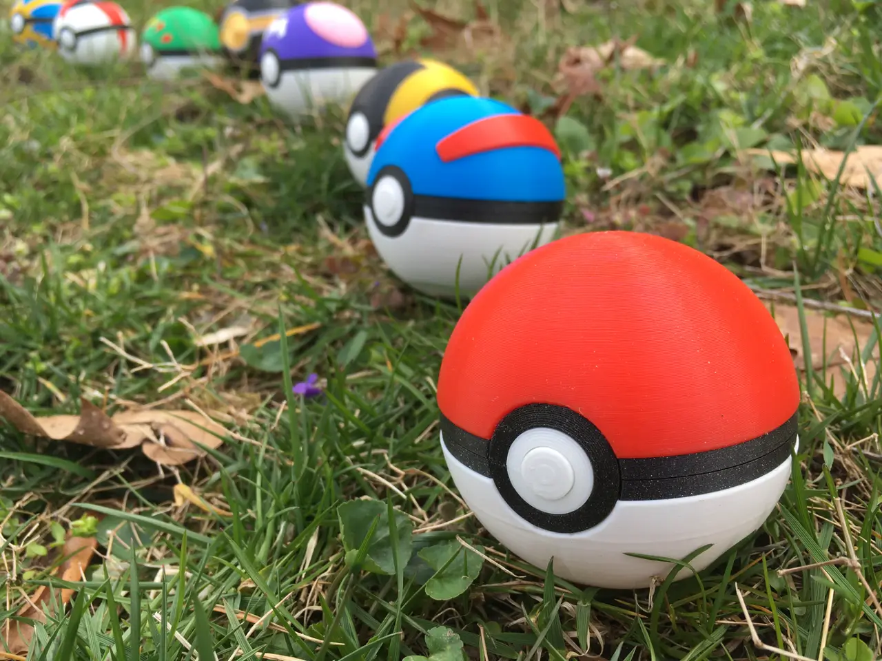 Pokeball — modelo 3D