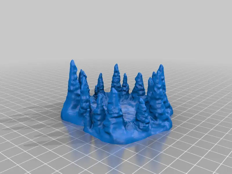 28mm Stalagmites — modelo 3D