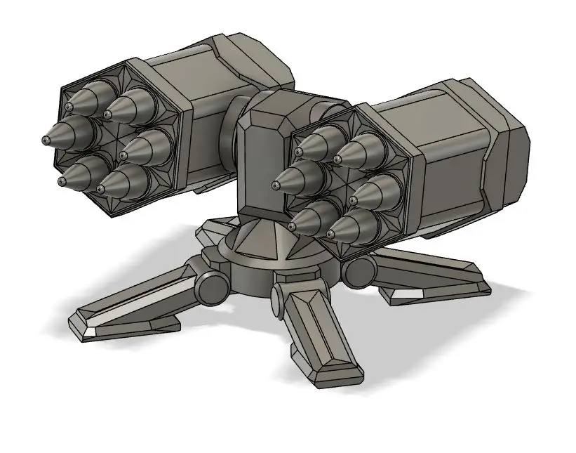 Missile Battery — modelo 3D