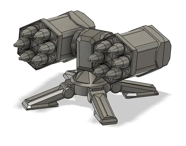 Missile Battery — modelo 3D