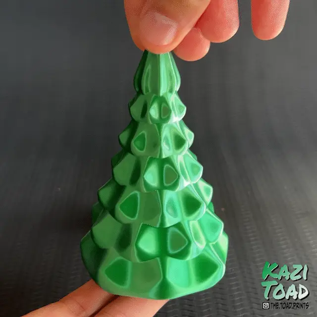 Tealight Christmas tree (vase mode) — modelo 3D