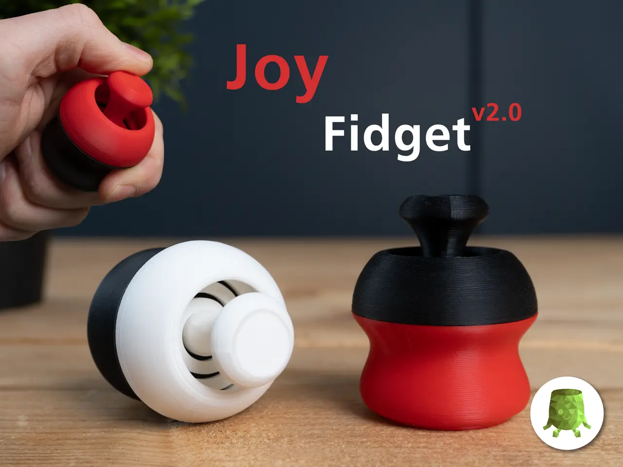 Joy Fidget 2.0 — modelo 3D