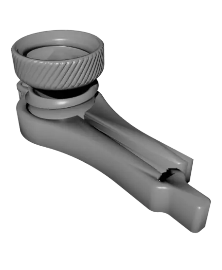 Bag Clip with Screw Cap — modelo 3D