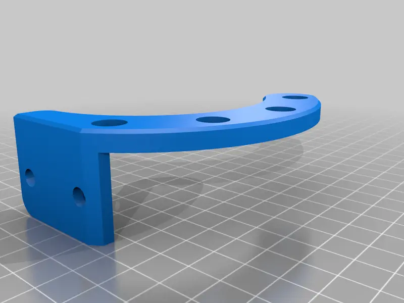 Pegboard Tape Holder — modelo 3D