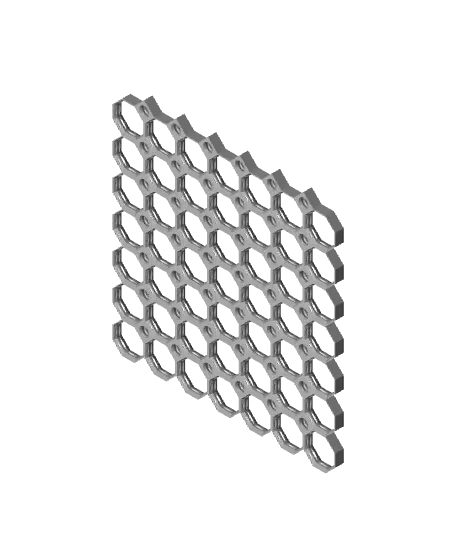 7x7 Multiboard Side Legacy Tile — modelo 3D