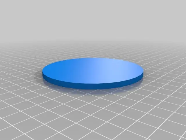 Flat Thin Circle — modelo 3D