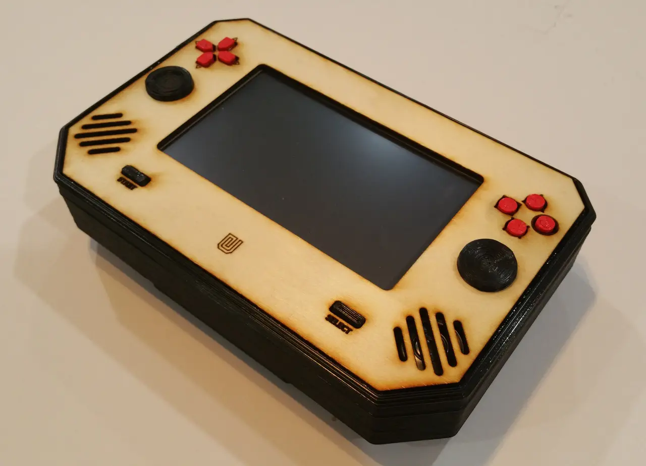 Portaberry Pi Ultra (Portable Rpi Game Emulator) — modelo 3D