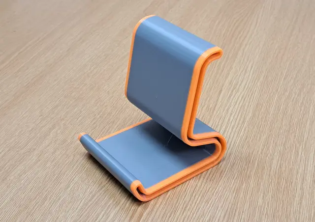 Phone Stand (No Supports) — modelo 3D
