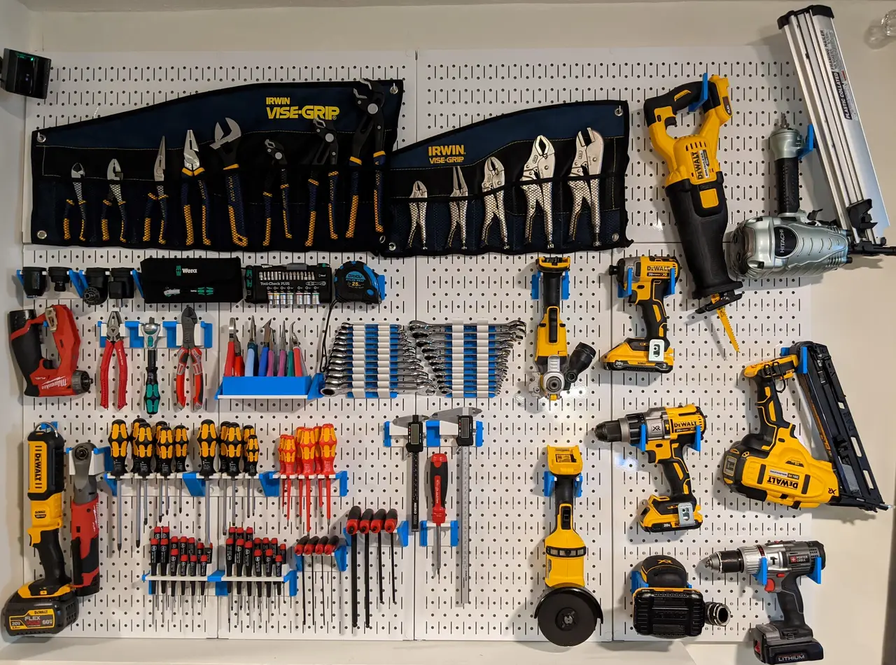 DDD Printable Wall Control System — modelo 3D