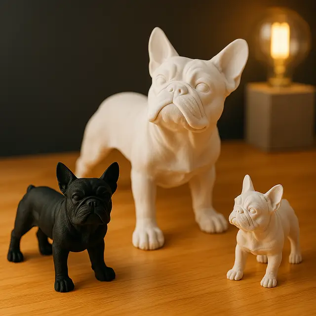 French Bulldog — modelo 3D