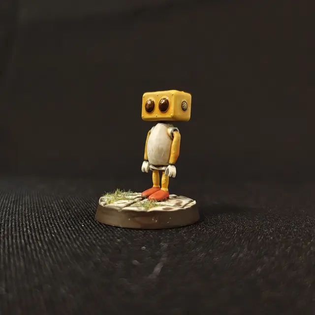 Robot construct - xtermi9 (cute infant robot) — modelo 3D