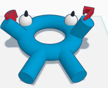 67 divertido — modelo 3D