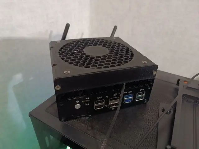 Topton X2E N150 Mini-PC fan shroud — modelo 3D