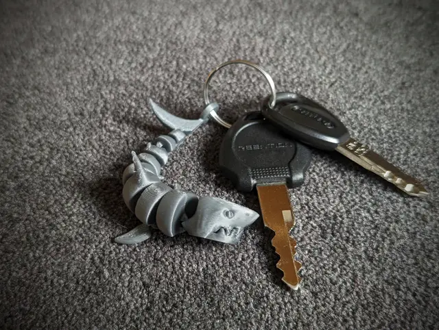 Baby Shark Keychain — modelo 3D