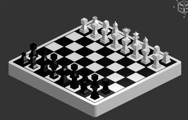 Chess Set — modelo 3D