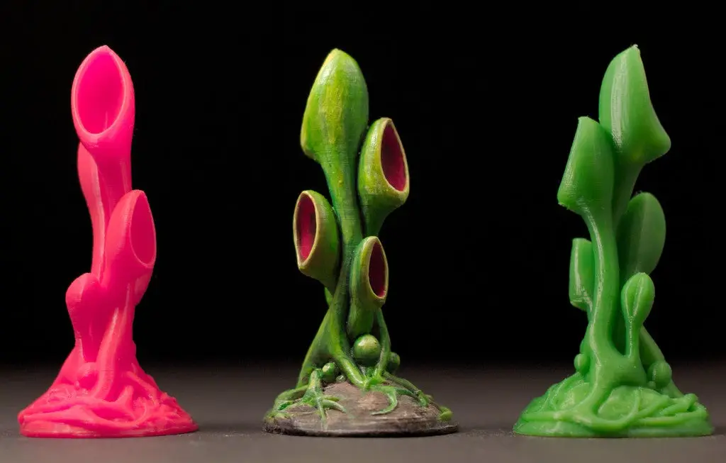 Tabletop plant: Alien Vegetation 01 — modelo 3D