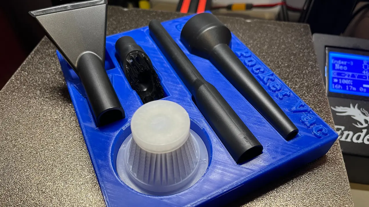 S3D Pocket Vacuum Accessory Tray / Holder — modelo 3D