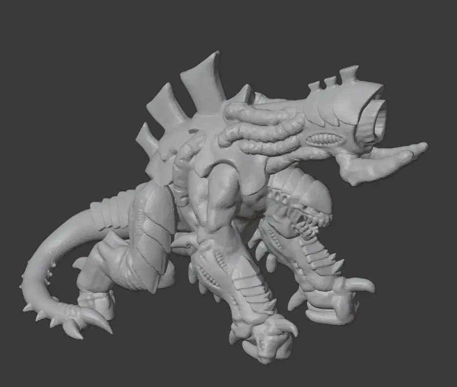 Epic Tyranid Biovore — modelo 3D