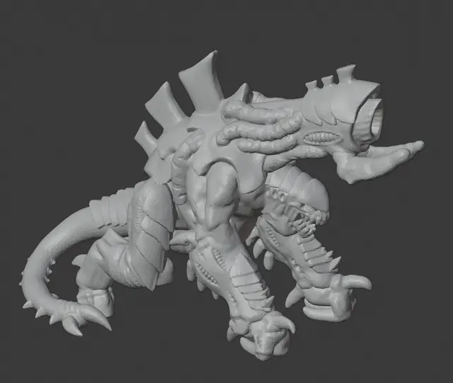Epic Tyranid Biovore — modelo 3D