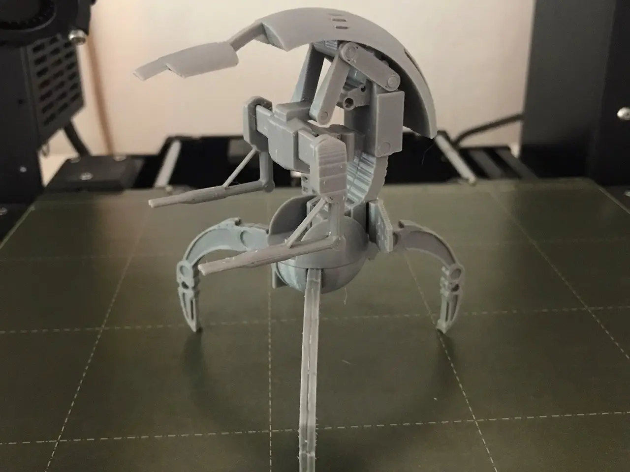Star Wars Destroyer droid (Droideka) Kit Card — modelo 3D