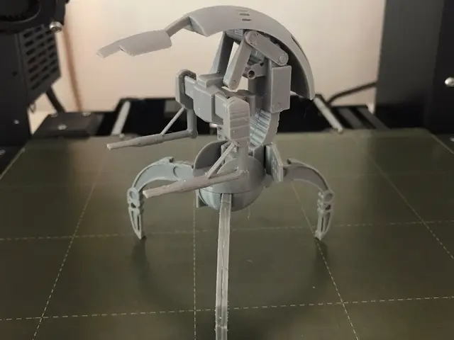 Star Wars Destroyer droid (Droideka) Kit Card — modelo 3D