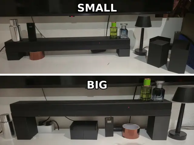 LG NS40T Soundbar Riser / Desk Stand — modelo 3D