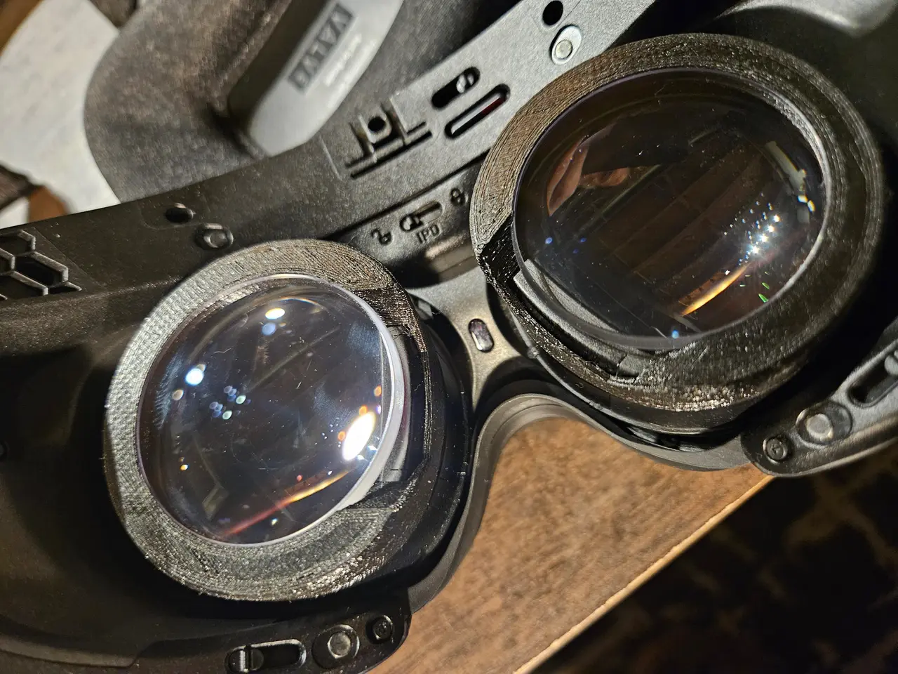 Steam Frame Prescription Lens holder - REMIX for Zenni Optical Round Lenses — modelo 3D