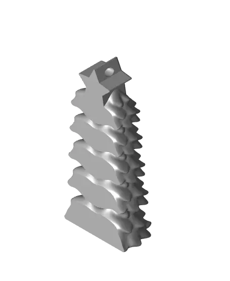 Christmas Tree with Star — modelo 3D