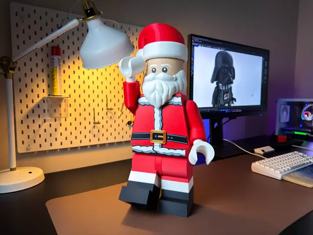 The FREE Santa Claus Modular Figure! Ho Ho Ho! — modelo 3D
