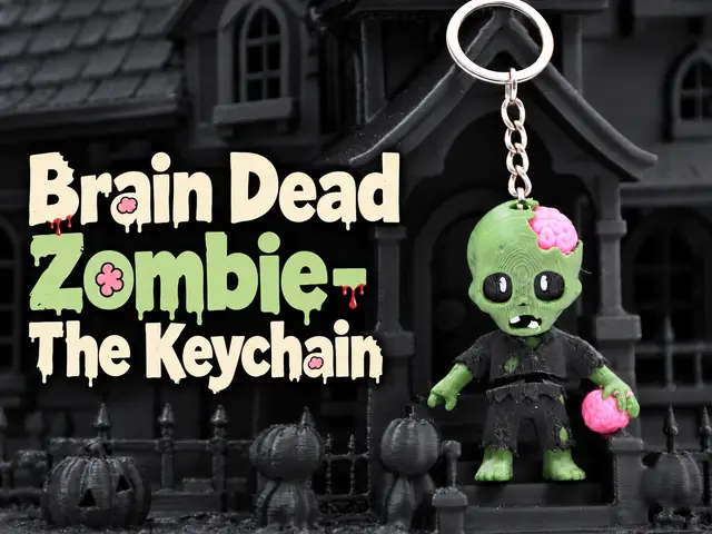 Brain Dead Zombie - The Keychain — modelo 3D