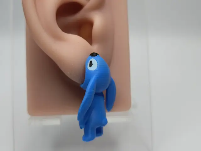 Stitch Chomper Earrings — modelo 3D