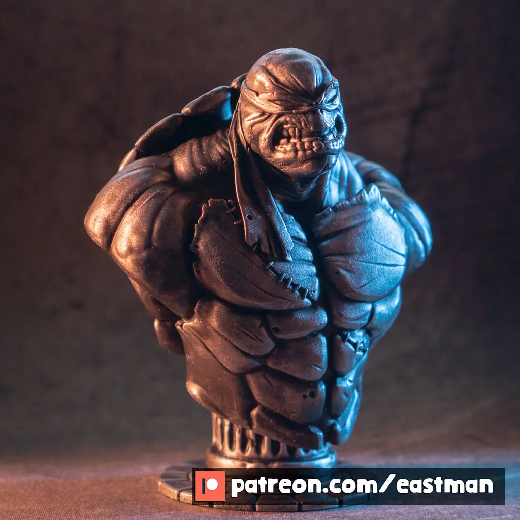 TMNT bust (fan art) — modelo 3D