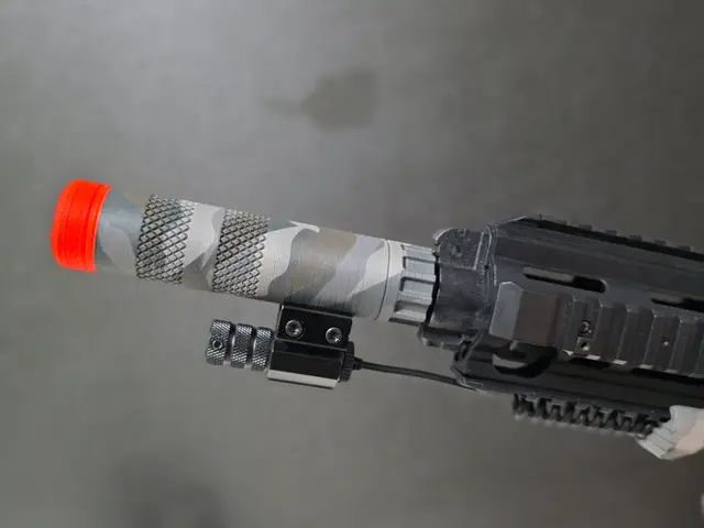 아카데미과학 M416D 소음기 — modelo 3D