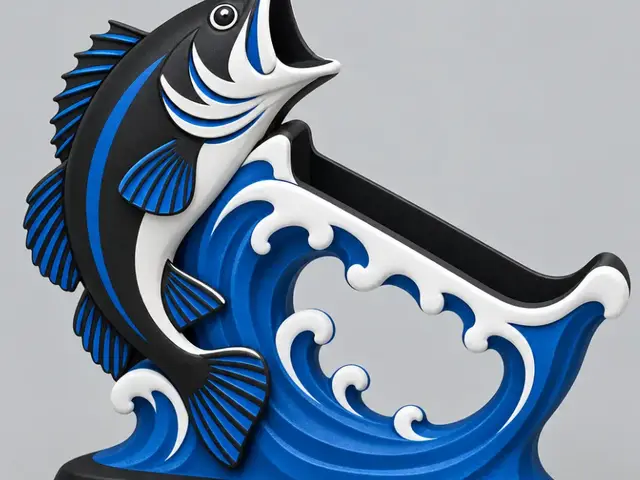 fishing knife holder — modelo 3D