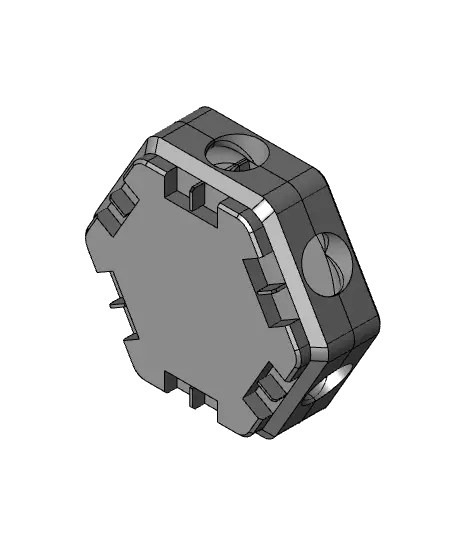 Hextraction Secret Tiles — modelo 3D