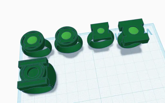 Lantern Rings — modelo 3D