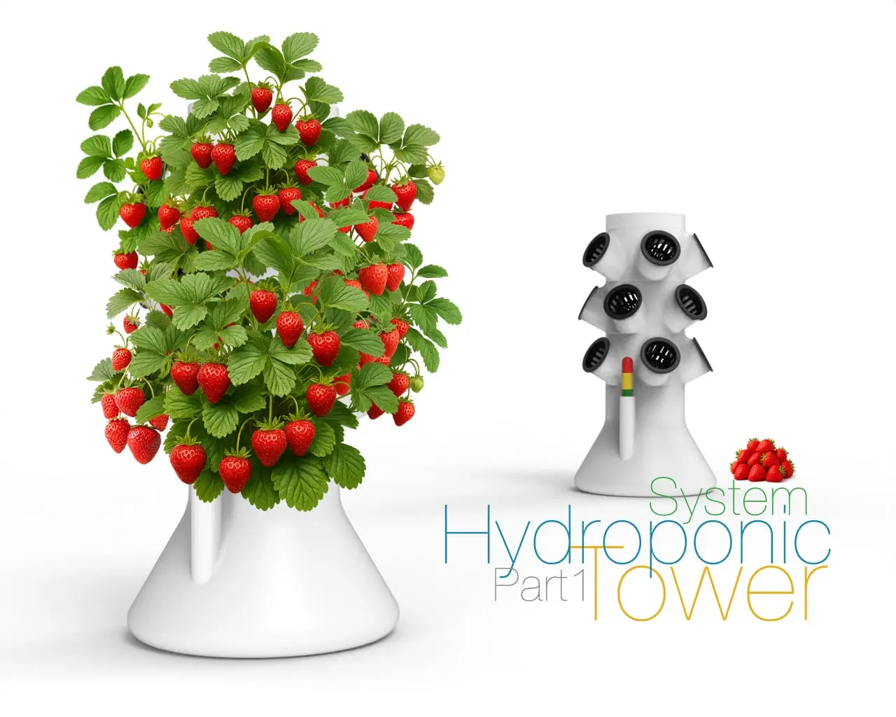 Tower Hydroponic System Part 1 Assembly — modelo 3D