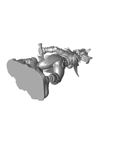 Sylvessia, Feral Fang Duelist — modelo 3D
