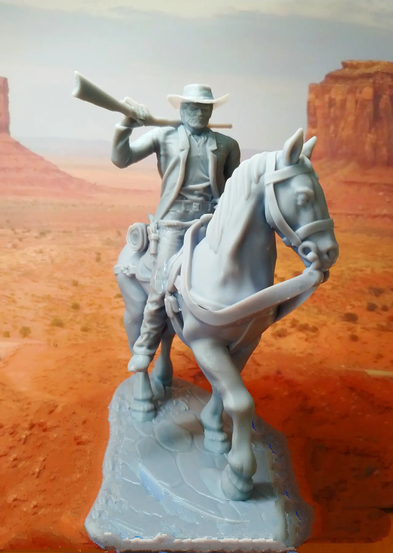 Clint Western Rider — modelo 3D
