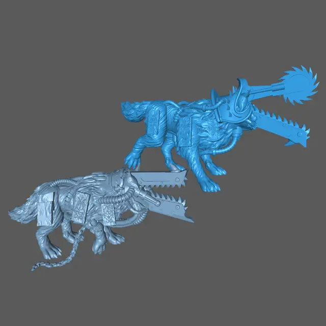 Saw Hounds Remix — modelo 3D