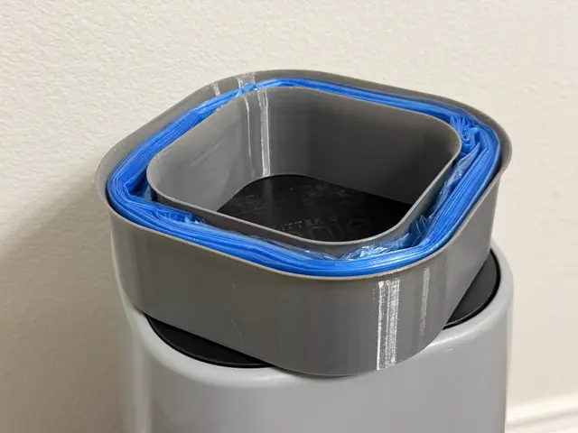 Litter Genie adapter tray for reusable bags — modelo 3D