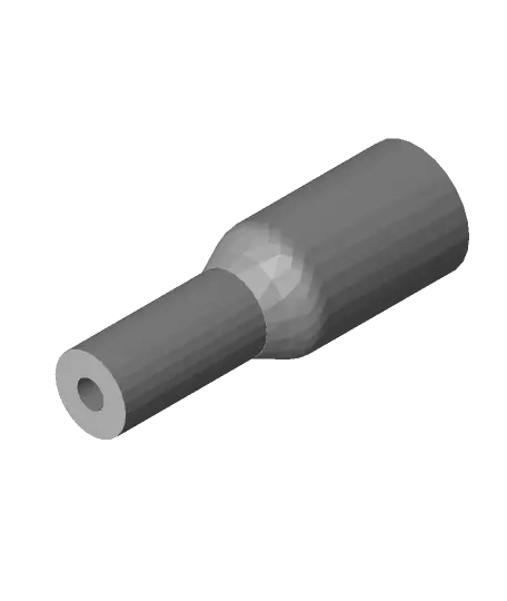Narrow Schrader Valve Adapter — modelo 3D