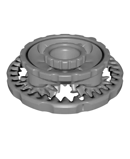 Mini Planetary Gear Print-in-Place Demo — modelo 3D