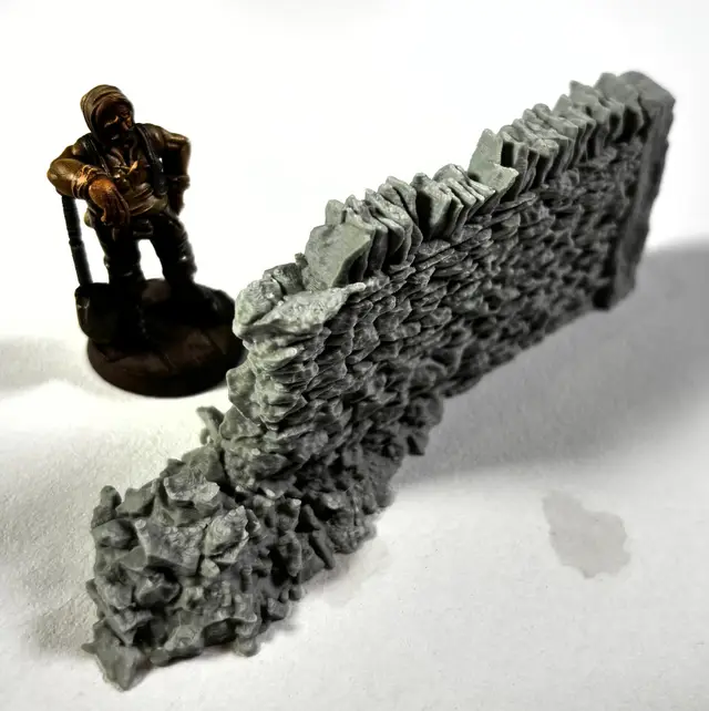 YORKSHIRE DRYSTONE WALL — modelo 3D