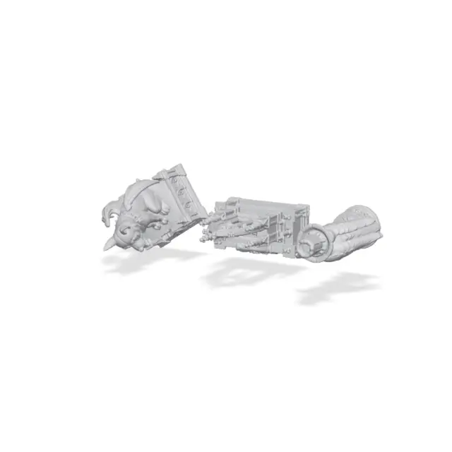 Gothic Fantasy Display Set - Gargoyle Dog & Raven — modelo 3D