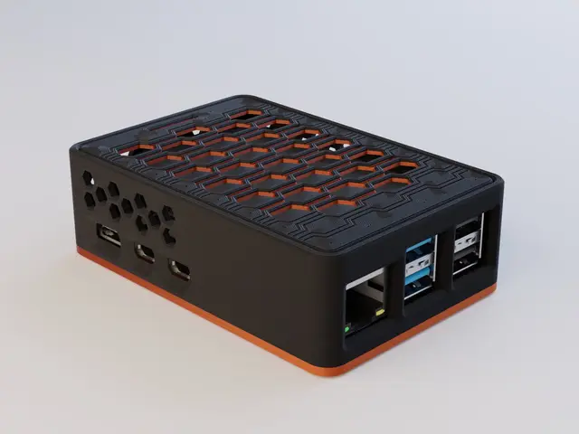 Raspberry Pi 5 case — modelo 3D