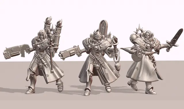 Sisters of the Expanded Universe — modelo 3D